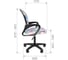 Кресло CHAIRMAN Kids 103 ткань НЛО LT черный 00-07122088 5