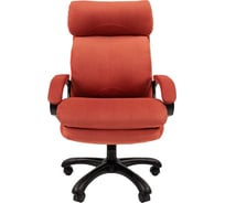 Кресло CHAIRMAN Home 505 ткань Т-28 коралл черный пластик 00-07127988