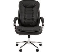 Офисное кресло CHAIRMAN 795 натуральная кожа/экокожа черная N 00-07116602