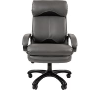 Офисное кресло CHAIRMAN 505 экопремиум серый черный пластик 00-07127994