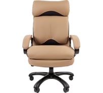 Офисное кресло CHAIRMAN 505 экопремиум бежевый черный пластик 00-07127993