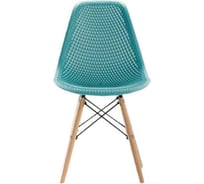 Стул LEON GROUP ажурный eames dsw, бирюзовый, 1 шт. LEON1801A-TU1