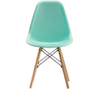Стул LEON GROUP ажурный eames dsw, мятный, 1 шт. LEON1801A-GR1
