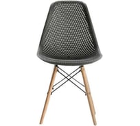 Стул LEON GROUP ажурный eames dsw, темно-серый, 1 шт. LEON1801A-DG1