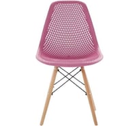 Стул LEON GROUP ажурный eames dsw, светло-сиреневый, 1 шт. LEON1801A-PIN1