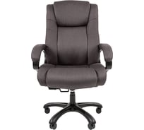 Офисное кресло CHAIRMAN 410 ткань SX серая черный пластик 00-07127971