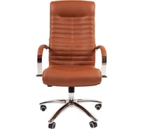 Офисное кресло CHAIRMAN 480 экокожа Terra 111 коричневый N 00-07117602