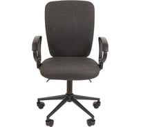 Офисное кресло CHAIRMAN 9801 ткань Т13 серый Black 00-07150936