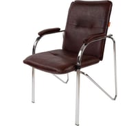 Офисное кресло CHAIRMAN 850 кожзам 6030-R10B Oxblood бордо 00-07065430