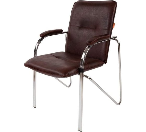 Офисное кресло CHAIRMAN 850 кожзам 6030-R10B Oxblood бордо 00-07065430