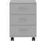 Тумба SKYLAND Simple sc-3m.1 мобильная, серый, 412x450x566 00-07101390 2
