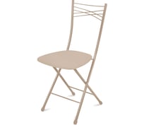 Складной стул Nika ССН1/11 слоновая кость/бежевый металлик