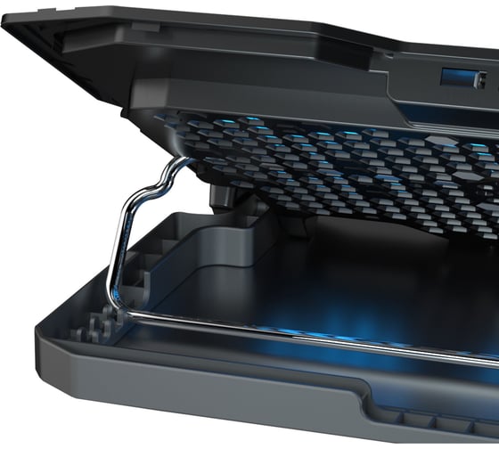Подставка для ноутбука DIGMA D-NCP150-2 15.6 дюйма 360x260x27 мм 38дБ 2xUSB 2x120 мм FAN 650 г металл/пластик 1914403