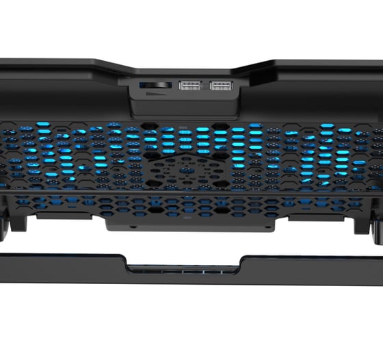 Подставка для ноутбука DIGMA D-NCP150-2 15.6 дюйма 360x260x27 мм 38дБ 2xUSB 2x120 мм FAN 650 г металл/пластик 1914403