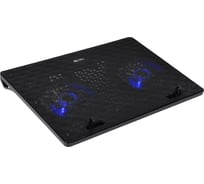 Подставка для ноутбука DIGMA D-NCP156-2 15.6 дюйма 360x260x27 мм 2xUSB 2x120 мм FAN 650 г черный 1445168
