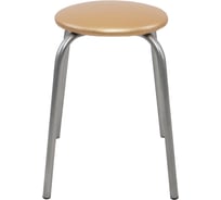 Табурет MODULE`S TYLE 18 радиус, болты, круг, золото крап/хром ВИ0060