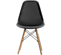 Стул LEON GROUP ажурный eames dsw, черный, 1 шт. LEON1801A-BL1