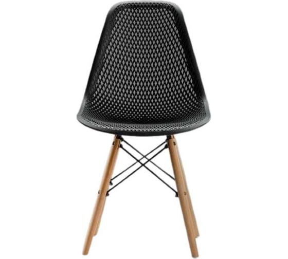 Стул LEON GROUP ажурный eames dsw, черный, 1 шт. LEON1801A-BL1 1