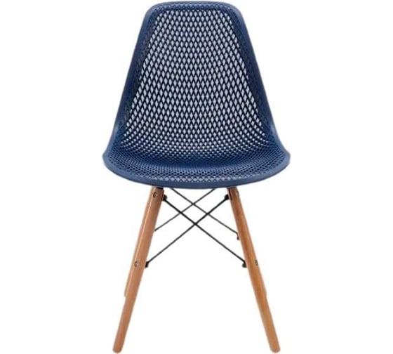 Стул LEON GROUP ажурный eames dsw, темно-синий (синий), 1 шт. LEON1801A-DBL1 1