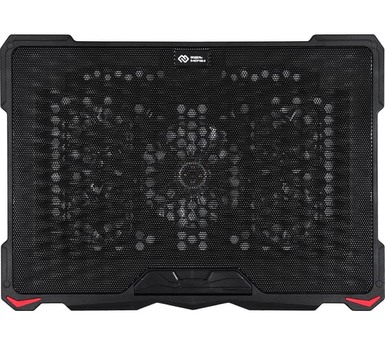 Подставка для ноутбука DIGMA D-NCP180-5 18 415x295x25 мм, 2xUSB 5x79/150 мм, FAN, 850 г, черный 1445230