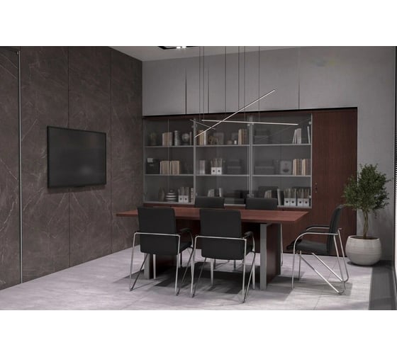 Стол переговоров MODER flash цвет rovere cafe FLS220.E