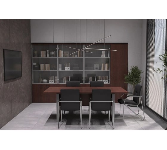 Стол переговоров MODER flash цвет rovere cafe FLS220.E