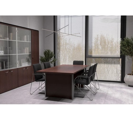 Стол переговоров MODER flash цвет rovere cafe FLS220.E
