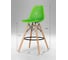 Барный стул LEON GROUP ажурный, в стиле eames dsw, салатовый, 1 шт. LEON1801BA-GREEN1 3