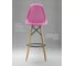 Барный стул LEON GROUP ажурный, в стиле eames dsw, сиреневый, 1 шт. LEON1801BA-PIN1 2