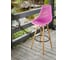 Барный стул LEON GROUP ажурный, в стиле eames dsw, сиреневый, 1 шт. LEON1801BA-PIN1 6