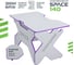 Игровой компьютерный стол VMMGame SPACE LIGHT 140 PURPLE ST-3WPU 5