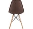 Обеденный стул для кухни Стул Груп dsw style v коричневый, разборный фрейм Y801-V SEAT brown 5