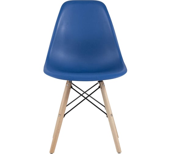 Обеденный стул для кухни Стул Груп dsw style v синий, разборный фрейм Y801-V SEAT navy
