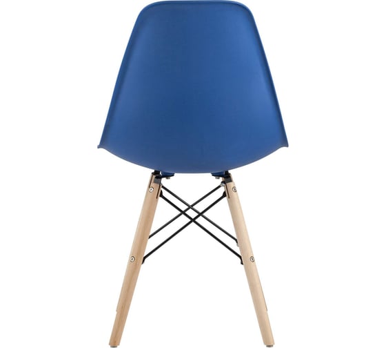 Обеденный стул для кухни Стул Груп dsw style v синий, разборный фрейм Y801-V SEAT navy