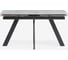 Стол Woodville невис 140(200)х80x76 creto statuario cara polished черный 553538 3