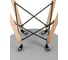 Обеденный стул для кухни Стул Груп dsw style v красный, разборный фрейм Y801-V SEAT red 8