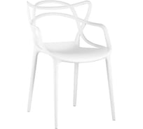 Обеденный стул для кухни Стул Груп masters пластик, белый Y824 white