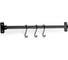 Рейлинг в сборе Pomi d'Oro 40см, 3 крючка P280525 Railing 1