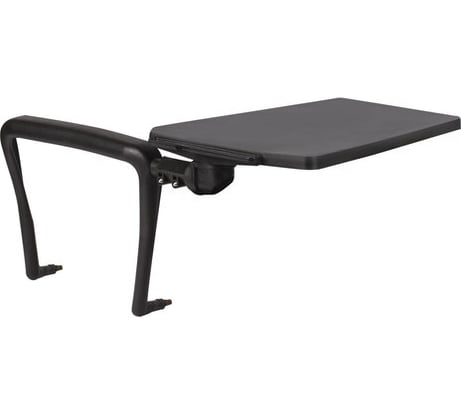 Складной стол-пюпитр для стула BRABIX Iso CF-001, для конференций, пластик/металл 531851