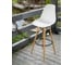 Барный стул LEON GROUP в стиле eames dsw, молочный, 1 шт. LEON1801B-MW1 6