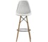 Барный стул LEON GROUP в стиле eames dsw, молочный, 1 шт. LEON1801B-MW1 1