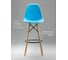 Барный стул LEON GROUP в стиле eames dsw, синий, 1 шт. LEON1801B-DBL1 2