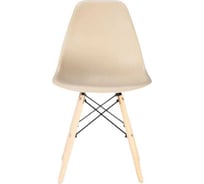 Стул LEON GROUP в стиле eames dsw, бежевый LEON1801-BE1