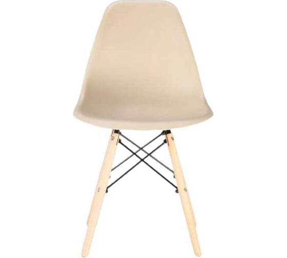 Стул LEON GROUP в стиле eames dsw, бежевый LEON1801-BE1 1