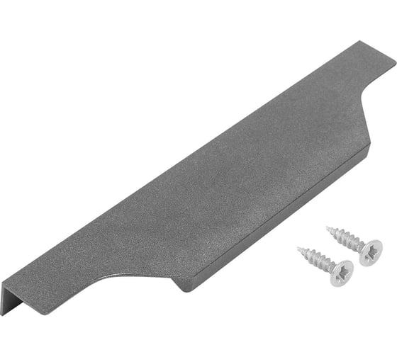 Ручка-профиль JET ca1.1 l 196 мм., м,ц. 128 мм, графит RCA1.1A.128GFDI99 1