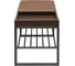 Банкетка GreenWeen RUBY BOX черная, Mocco, BrownBox, 850x400x450 GW-RUBYBOX-MBROWN-850B 3