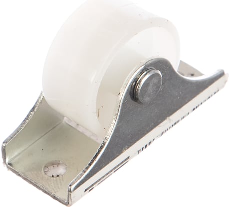 Мебельный ролик JET 304 D25 мм неповоротная площадка, без тормоза FU304A.025WT99