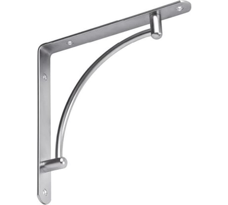 Угловой полкодержатель JET 206W сталь, хром PW206S.222CP99