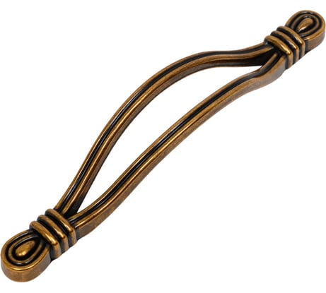 Мебельная ручка JET Валенсия 179 м.ц. 96 мм, античная бронза RQ179Z.096BA99