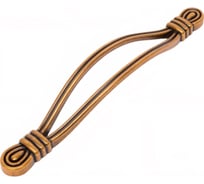 Мебельная ручка JET 179 м.ц. 128 мм, античная бронза Валенсия RQ179Z.128BA99